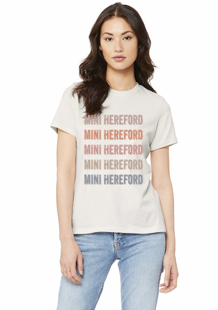 Pre Order Retro Mini Hereford Tee