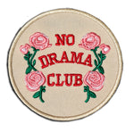 No Drama Club Patch