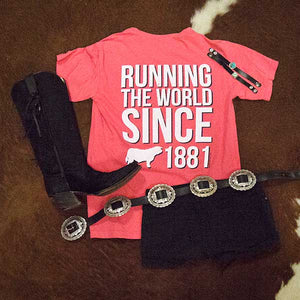 Running The World Since 1881 Youth Shirt